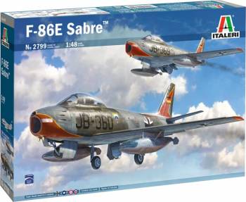 ITA2799   —  1/48 F86E Sabre Jet Fighter