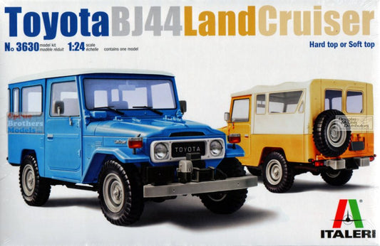 1:24 TOYOTA LAND CRUISER BJ-44 (Hard Top or Soft Top)