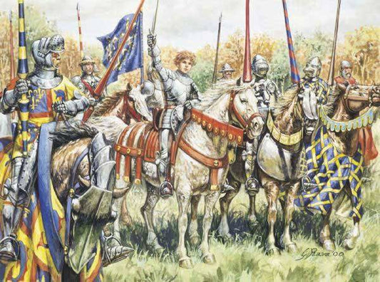 1:72 FRENCH WARRIORS (100 YEARS WAR)