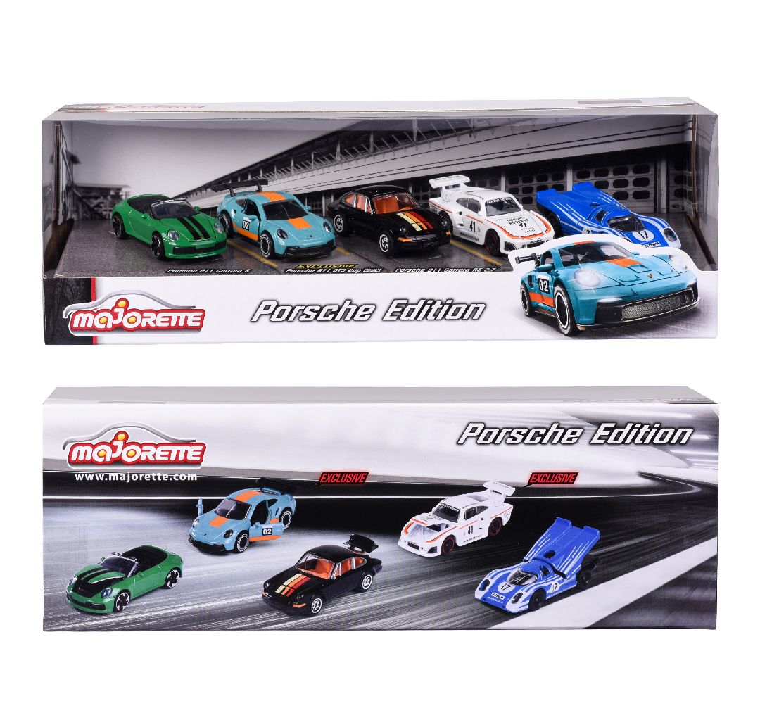 "Majorette" Porsche Giftpack (5)