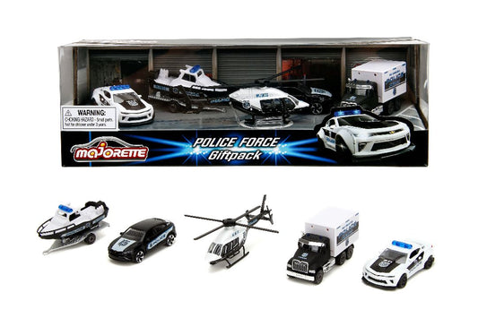 "Majorette" Police Force Giftpack (5)