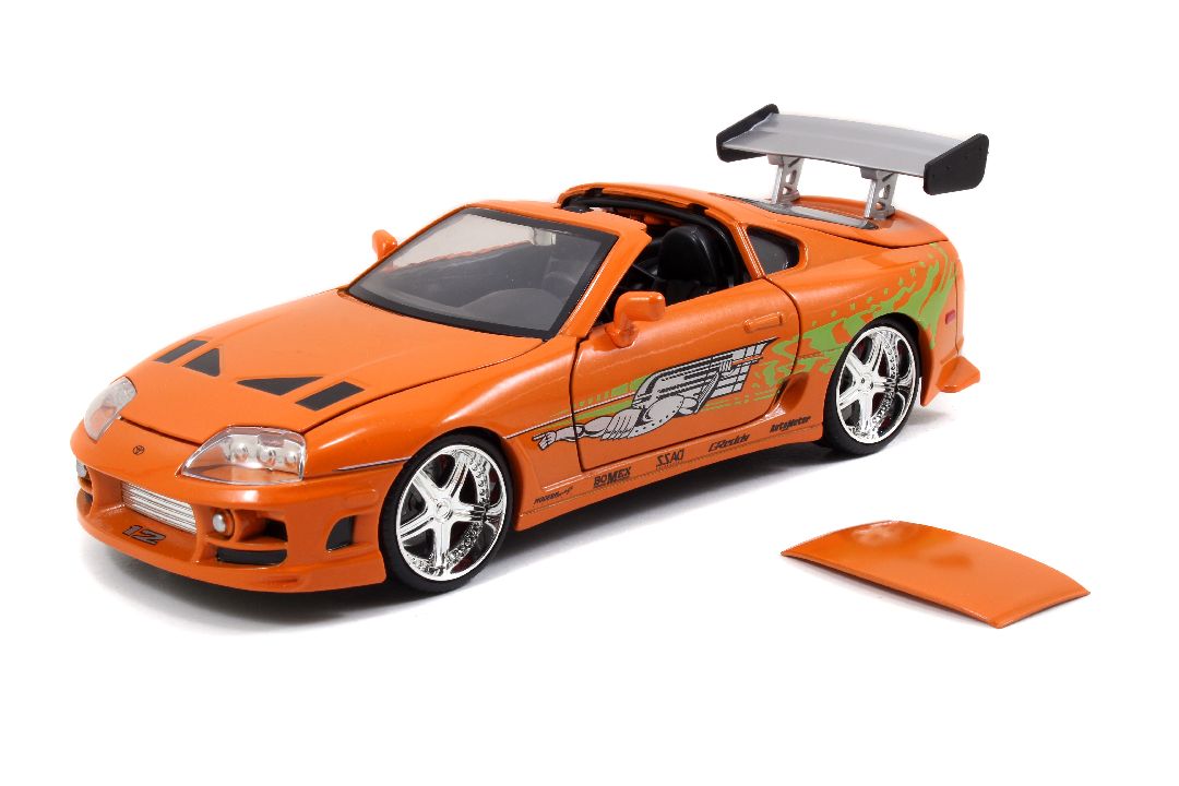 1/24 "Fast & Furious" Brian's Toyota Supra w/Brian Figure