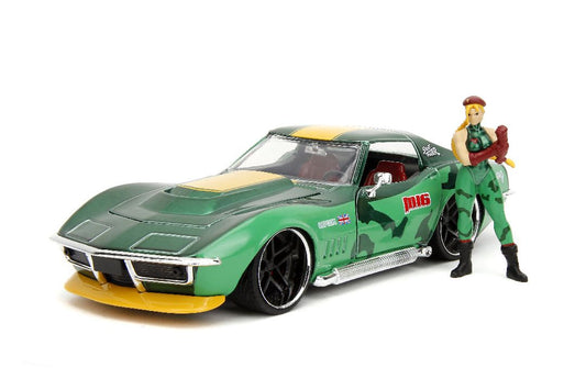 1/24 "Hollywood Rides" Street Fighter 1969 Stingray W/Cammy