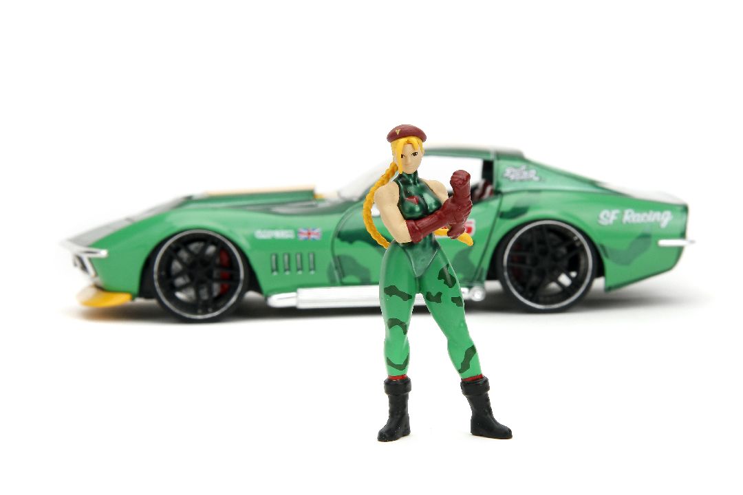 1/24 "Hollywood Rides" Street Fighter 1969 Stingray W/Cammy