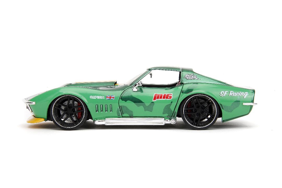 1/24 "Hollywood Rides" Street Fighter 1969 Stingray W/Cammy