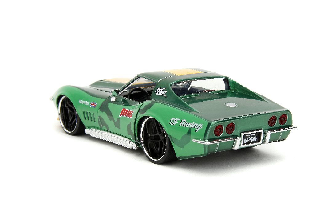 1/24 "Hollywood Rides" Street Fighter 1969 Stingray W/Cammy