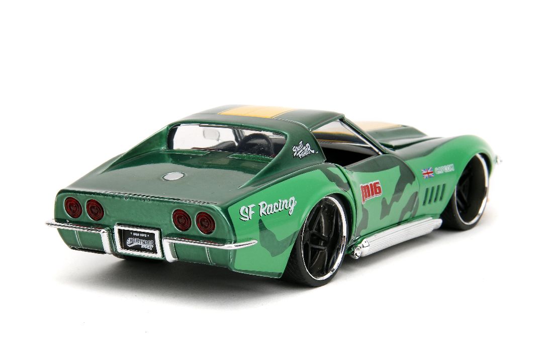 1/24 "Hollywood Rides" Street Fighter 1969 Stingray W/Cammy