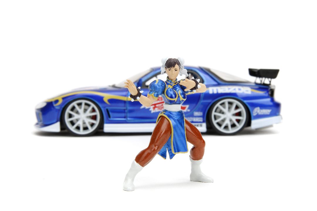 1/24 "Hollywood Rides" Street Fighter 1993 Rx-7 W/Chun-Li