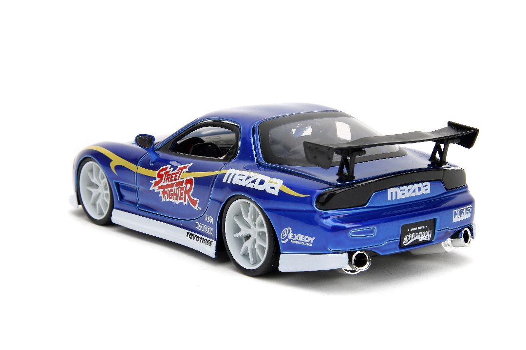 1/24 "Hollywood Rides" Street Fighter 1993 Rx-7 W/Chun-Li