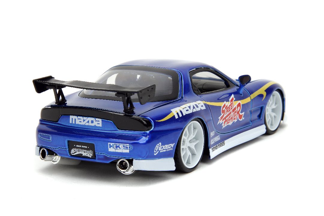 1/24 "Hollywood Rides" Street Fighter 1993 Rx-7 W/Chun-Li