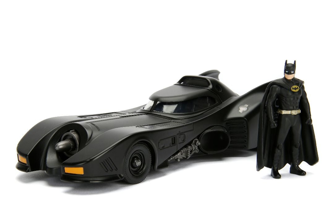 1/24 "Hollywood Rides" 1989 Batman Batmobile w/Batman - Build n' Collect