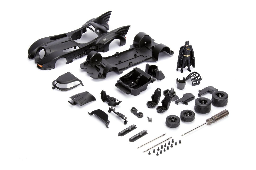 1/24 "Hollywood Rides" 1989 Batman Batmobile w/Batman - Build n' Collect