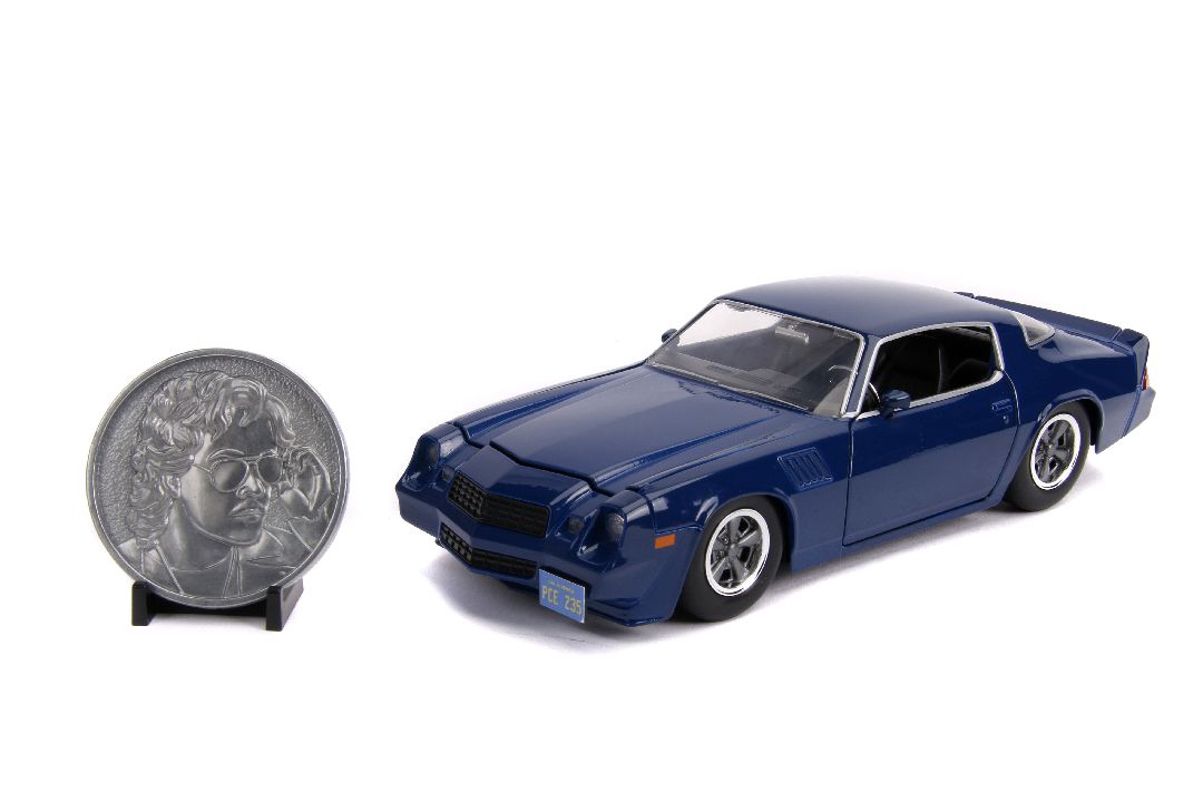 1/24 "Hollywood Rides" Stranger Things - 1979 Chevy Camaro Z28 w/ Coin