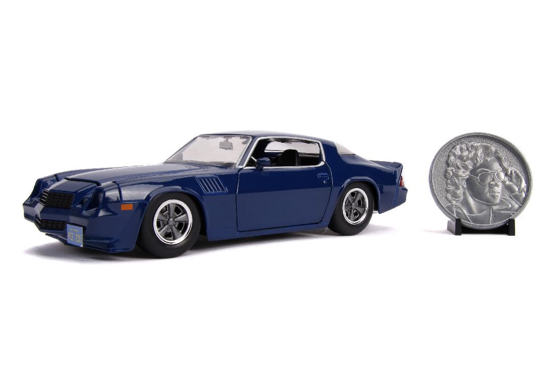 1/24 "Hollywood Rides" Stranger Things - 1979 Chevy Camaro Z28 w/ Coin