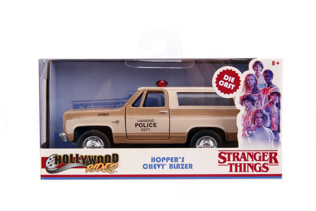 1/32 "Hollywood Rides" - Stranger Things - 1980 Chevy Blazer