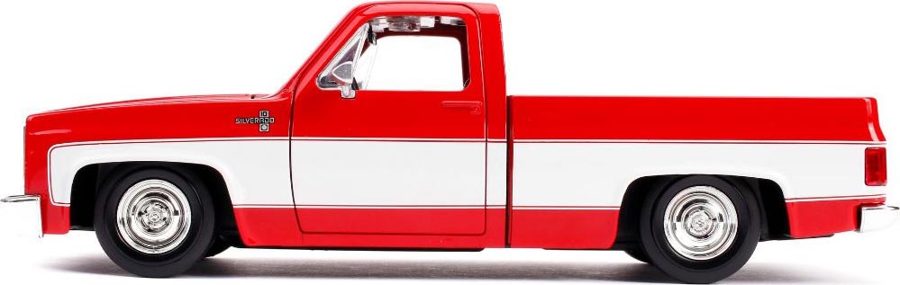 1/24 "Just Trucks" 1985 Chevy C10 Pickup Stock - Glossy Red