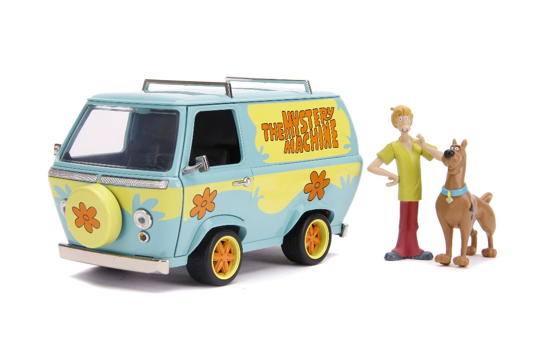 Jada 1/2 Mystery Machine w/Scooby Doo/Shaggy