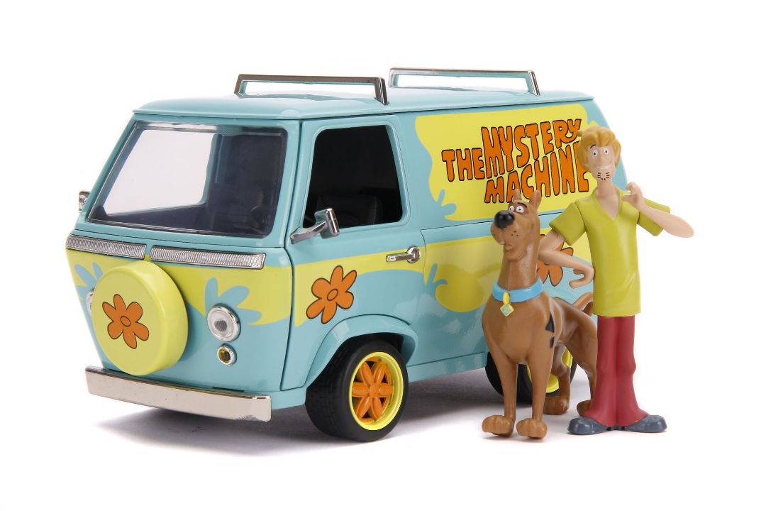 Jada 1/2 Mystery Machine w/Scooby Doo/Shaggy