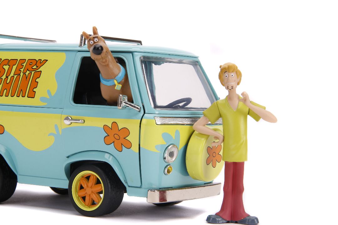 Jada 1/2 Mystery Machine w/Scooby Doo/Shaggy