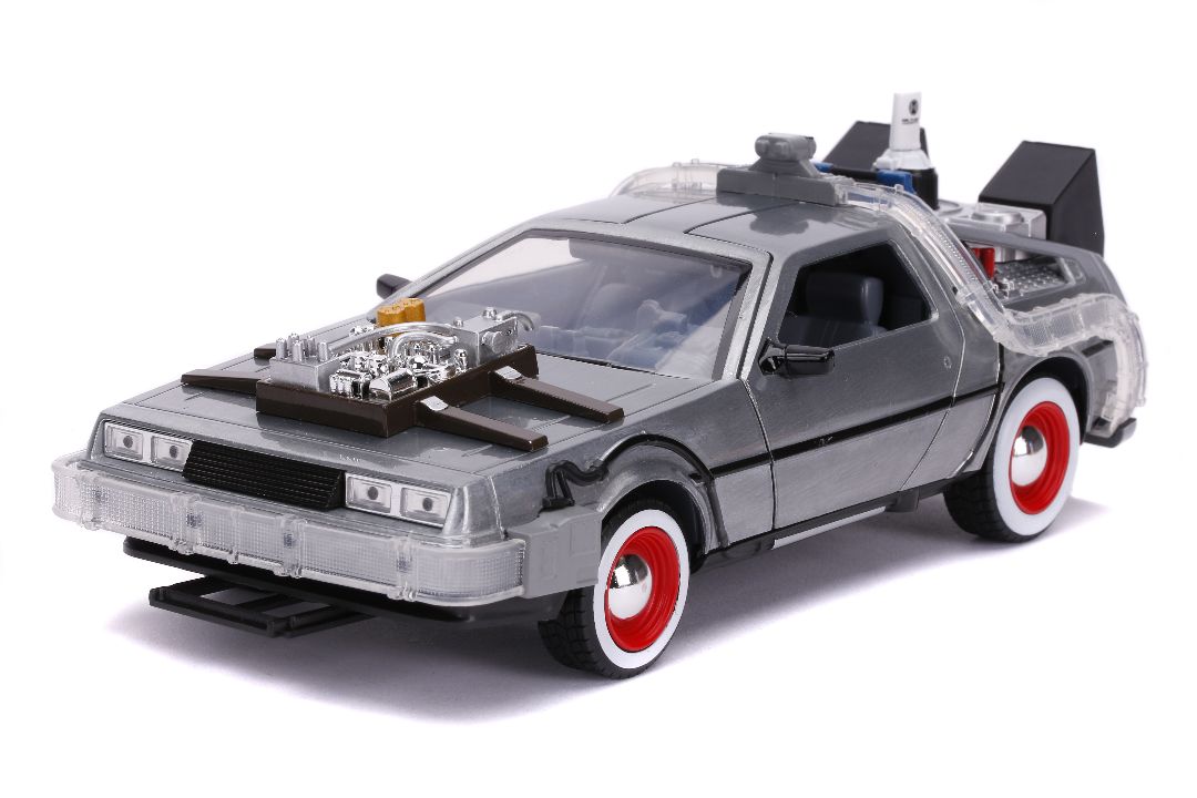 1/24 "Hollywood Rides" Back To The Future Part III - Time Machine with Lights