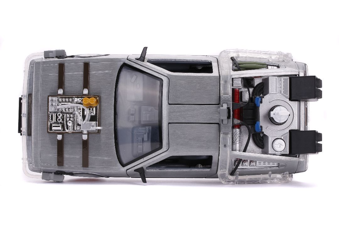 1/24 "Hollywood Rides" Back To The Future Part III - Time Machine with Lights
