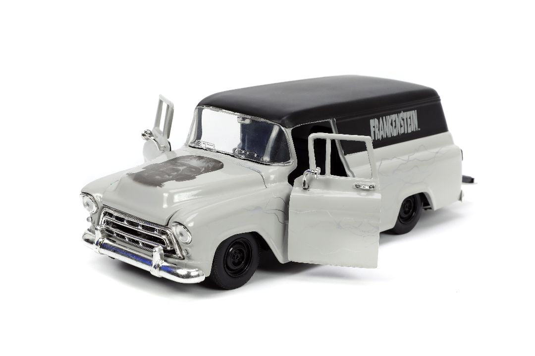 1/24 "Hollywood Rides" Frankenstein 1957 Chevy Suburban with Frankenstein
