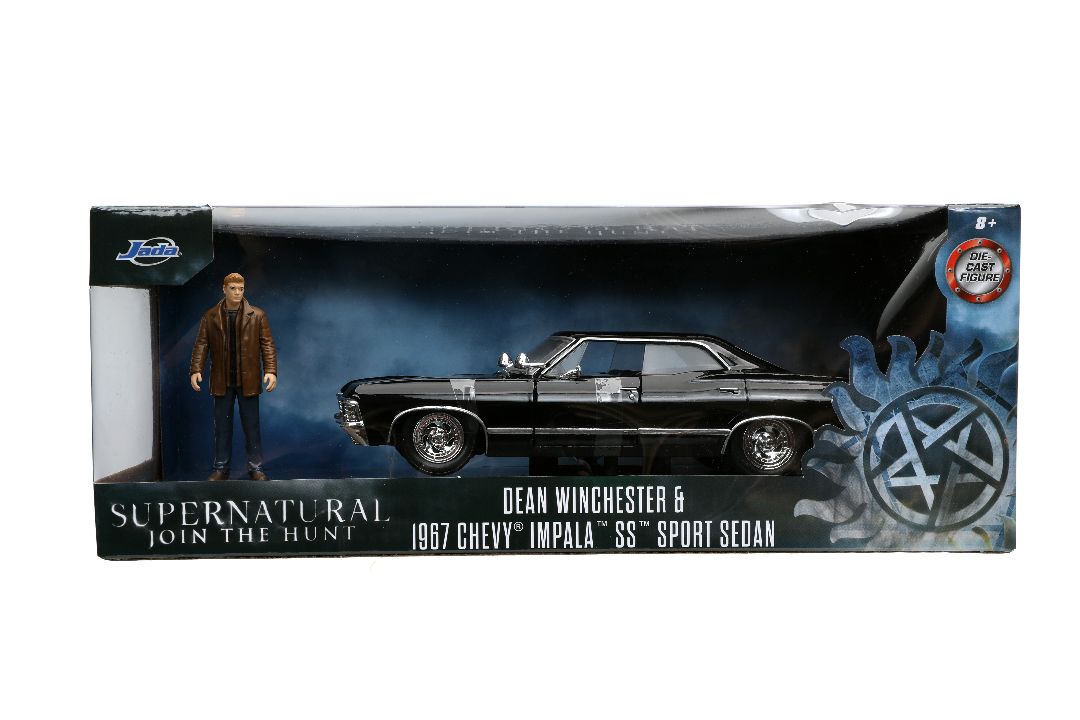 1/24 "Hollywood Rides" - Supernatural - 1967 Chevy Impala w/ Dean Winchester