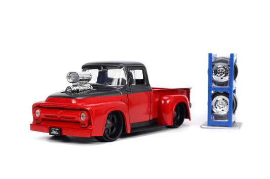 1/24 "Just Trucks" 1956 Ford F-100 Pickup with Rack
