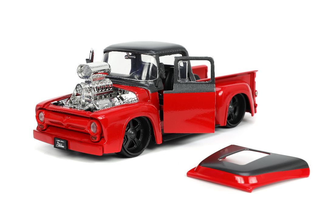 1/24 "Just Trucks" 1956 Ford F-100 Pickup with Rack
