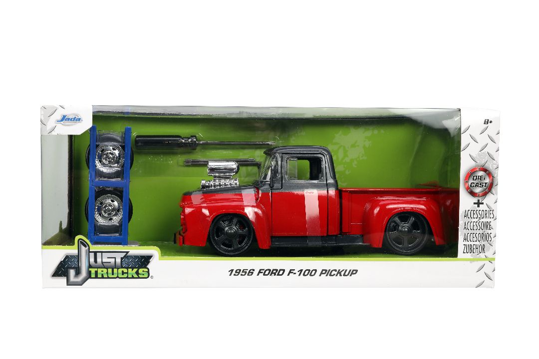 1/24 "Just Trucks" 1956 Ford F-100 Pickup with Rack
