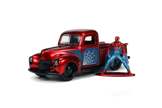 1/32 "Hollywood Rides" 1941 Ford Pickup with Spider-Man