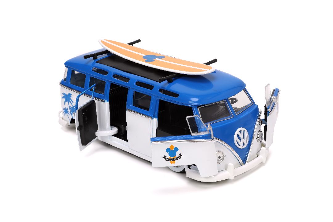 1/24 "Hollywood Rides" Disney 1962 VW Bus w/ Mickey Mouse