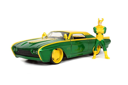 1/24 "Hollywood Rides" Marvel 1963 Thunderbird with LOKI