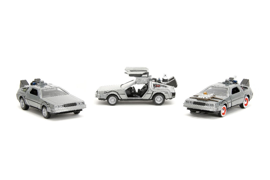 1/32 "Hollywood Rides" Back to The Future 3-Pack