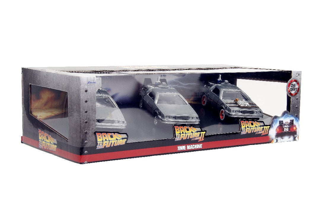 1/32 "Hollywood Rides" Back to The Future 3-Pack