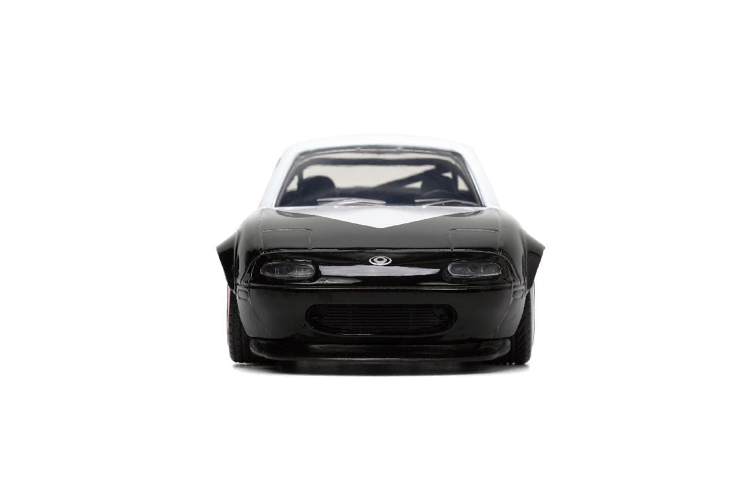1/32 "Hollywood Rides" Marvel 1990 Mazda Miata With Ghost Spider