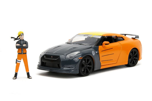 1/24 "Hollywood Rides" 2009 Nissan GT-R (R35) With Naruto
