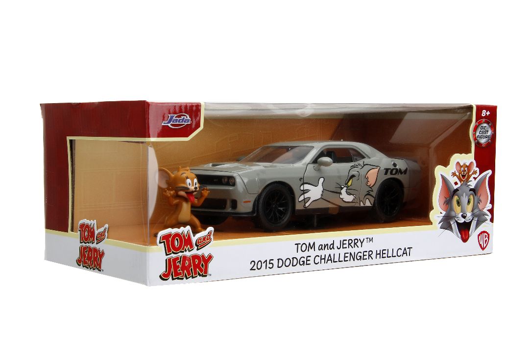 1/24 "Hollywood Rides" 2015 Challenger SRT8 Hellcat w/Jerry