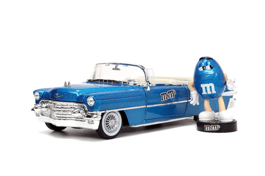1/24 "Hollywood Rides" 1956 Cadillac with BLUE M&M