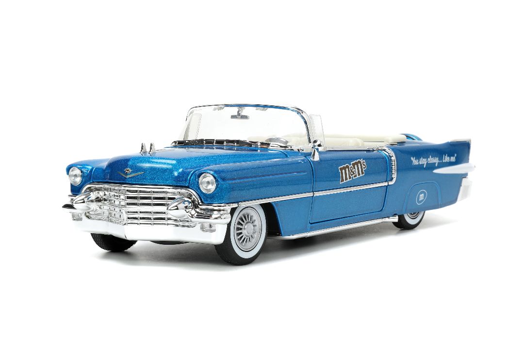 1/24 "Hollywood Rides" 1956 Cadillac with BLUE M&M