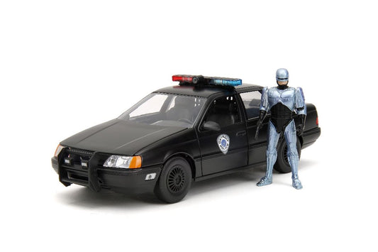 1/24 "Hollywood Rides" 1986 OCP Ford Taurus With RoboCop