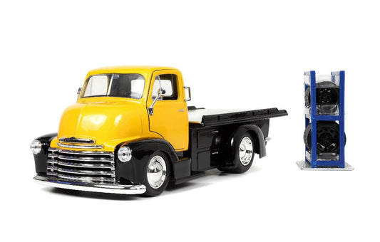 1/24 "Just Trucks" with Rack - 1952 Chevy COE Flatbed