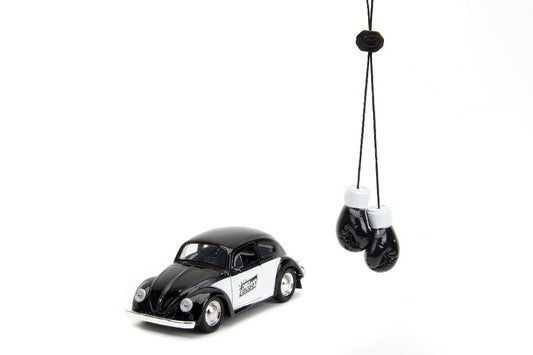 1/32 "PUNCH BUGGY" 1959 VW Beetle W/Boxing Gloves - Black