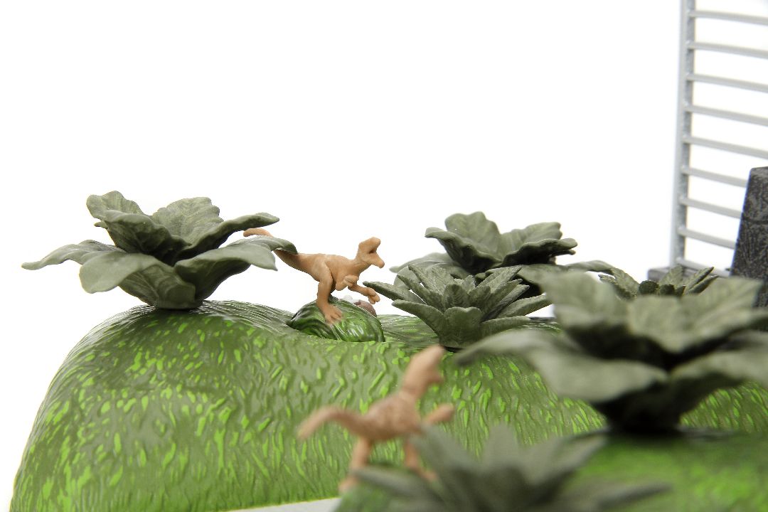 Nano "Hollywood Rides" Nano Scene Jurassic Park With 2 Vehicles