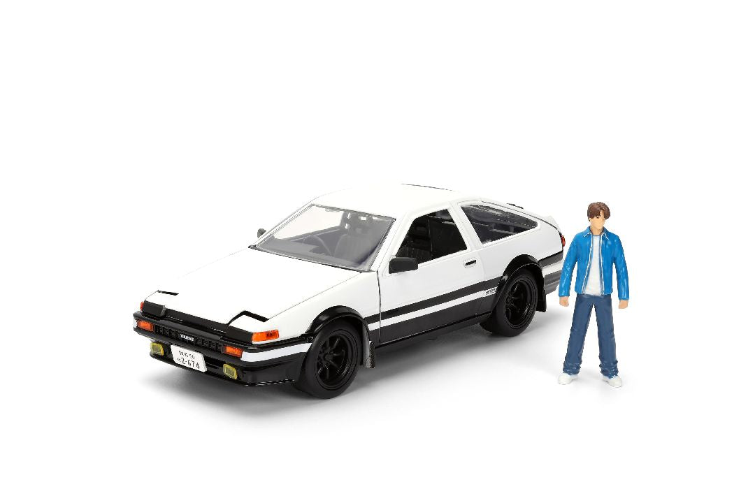 1/24 "Hollywood Rides" - Initial D - 1986 Trueno w/ Takumi