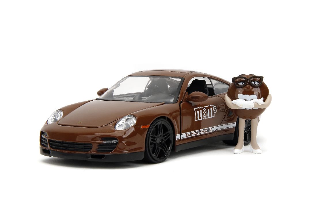 1/24 "Hollywood Rides" 2007 Porsche 911 Turbo with Brown M&Ms
