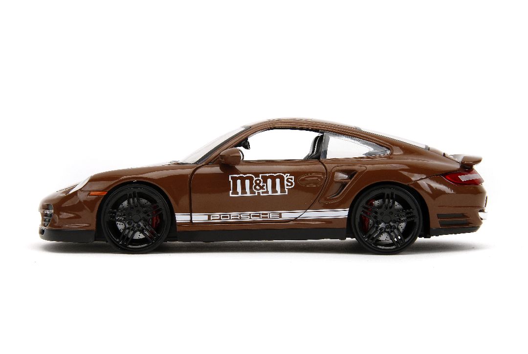 1/24 "Hollywood Rides" 2007 Porsche 911 Turbo with Brown M&Ms