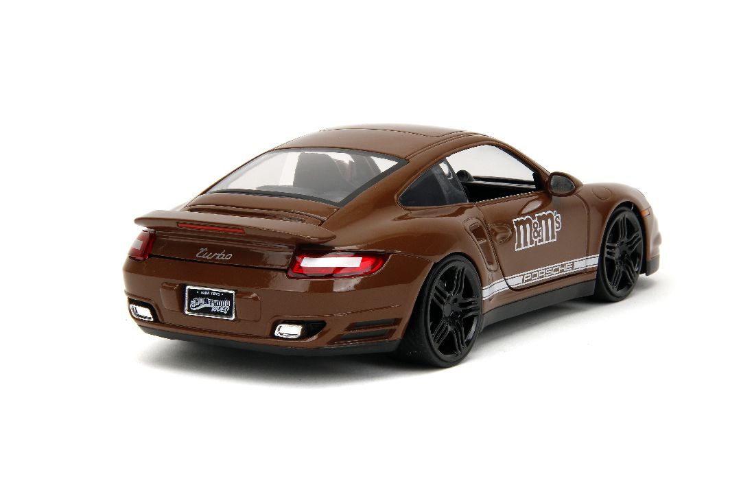 1/24 "Hollywood Rides" 2007 Porsche 911 Turbo with Brown M&Ms