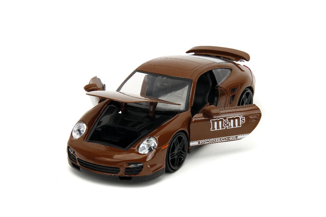 1/24 "Hollywood Rides" 2007 Porsche 911 Turbo with Brown M&Ms