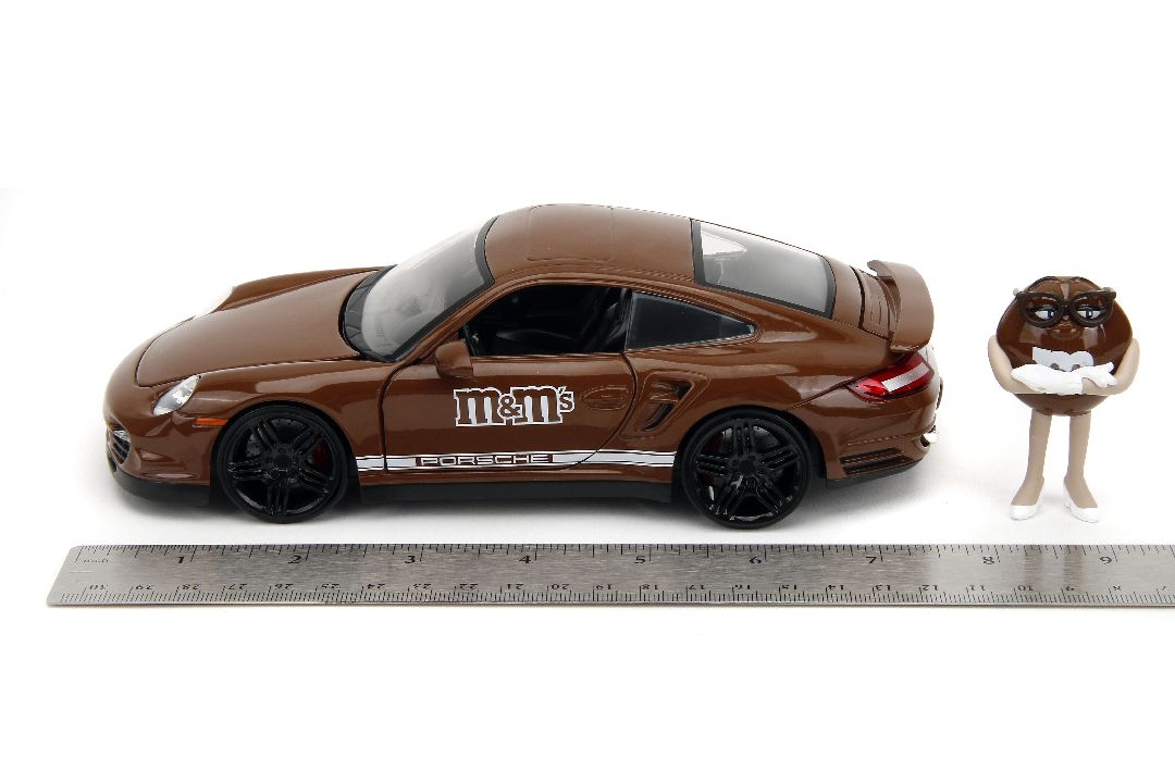 1/24 "Hollywood Rides" 2007 Porsche 911 Turbo with Brown M&Ms
